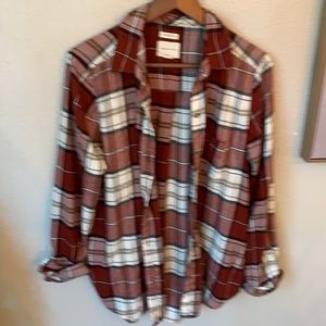 AE boyfriend fit flannel
